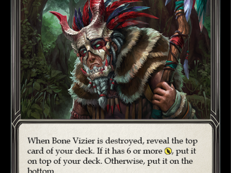 Bone Vizier [RVD003] (Classic Battles: Rhinar vs Dorinthea)  Rainbow Foil Hot on Sale