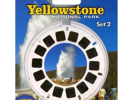 Yellowstone No. 2 - ViewMaster 3 Reel Set on Card - NEW - (VBP-5273) Hot on Sale