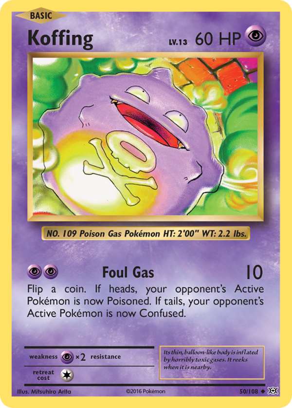 Koffing (50 108) [XY: Evolutions] Hot on Sale