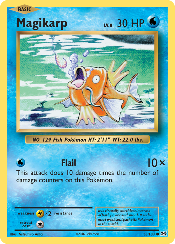 Magikarp (33 108) [XY: Evolutions] Supply