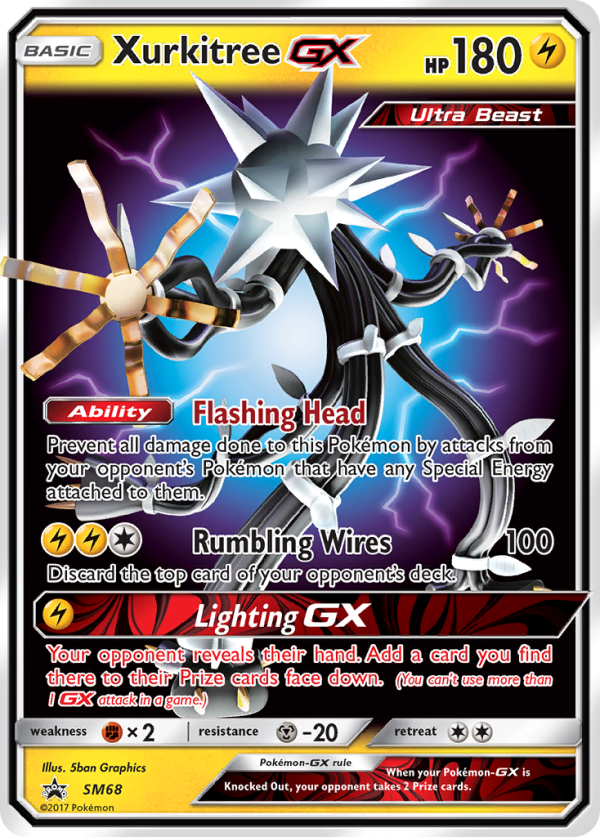 Xurkitree GX (SM68) [Sun & Moon: Black Star Promos] Online Sale