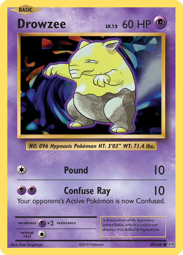 Drowzee (49 108) [XY: Evolutions] Online