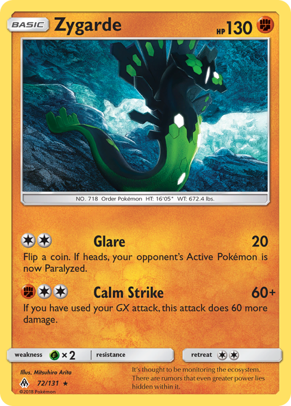 Zygarde (72 131) [Sun & Moon: Forbidden Light] Online now