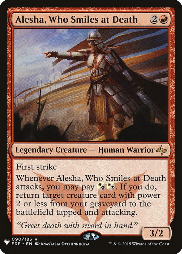 Alesha, Who Smiles at Death [The List] Online now