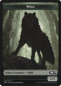 Zombie    Wolf Double-Sided Token [Game Night 2019 Tokens] Supply